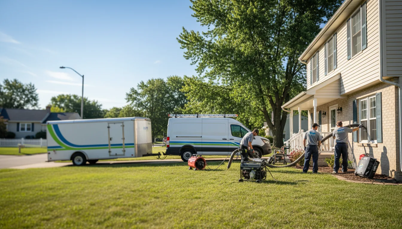 Flooded Basement Restoration And Cleanup With Repair in Gackle, ND near me
